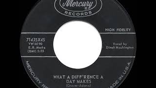 1959 HITS ARCHIVE: What A Difference A Day Makes - Dinah Washington