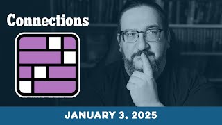 Doug Plays NYT Connections 1/3 (New York Times Puzzle Game)