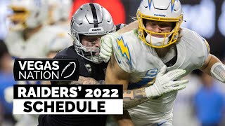 Raiders’ 2022 Schedule Announced