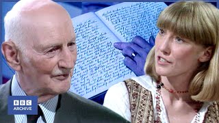 1976: OTTO FRANK on the Diary of Anne Frank | Blue Peter | Children's Television | BBC Archive