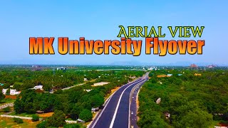 Madurai Kamaraj University Flyover Aerial view