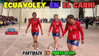 ✨✌🏽ECUAVOLEY en MONTE OLIVO🫵🏽✨≛Las Vivis vs SUB 35≛😱🇪🇨CARCHI 2023 🗣️ Mujeres vs Hombres