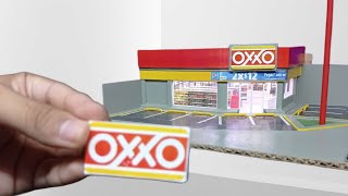 Como hacer un OXXO en miniatura | How to make shop