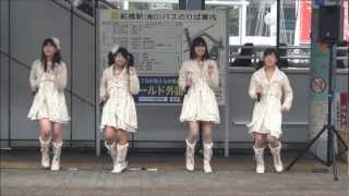 船橋ご当地アイドル F♡ACE001 船橋駅南口＆北口駅前イベント 2012/12/15