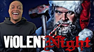 VIOLENT NIGHT(2022) | MOVIE REACTION | MY FIRST TIME WATCHING | SANTA AINT NOTHING TO PLAY WITH🎄🤯