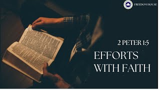 Efforts of Faith | Sunday January 12 2025 | Pst Adejare Popoola