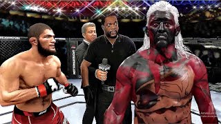 Khabib Nurmagomedov vs. Bloody smile - EA SPORTS UFC 4 - CPU vs CPU