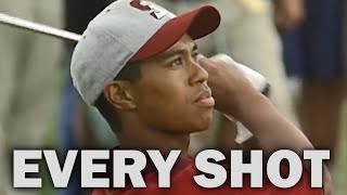 Tiger Woods 1995 US Amateur Championship | Every Shot Back Nine + Interview