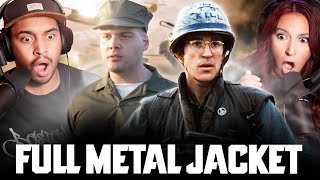 FULL METAL JACKET (1987) MOVIE REACTION - KUBRICK DID IT AGAIN! - First Time Watching - Review