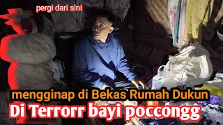 CAMPING HOROR: RUMAH INI HAMPIR ROBOH SAAT TENGGAH MALAM  SAYA DI TEROR BAYI POCONG