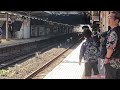 豪華クルーズ列車！！e001系四季島が大宮駅に到着するシーン