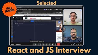 Frontend Developer Interview | 3 Years Experience | JavaScript + ReactJS