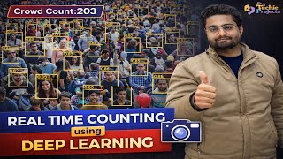 Real Time Crowd Counting using Deep Learning | Computer Vision Projects