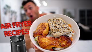 4 foods I ONLY Cook In The Air Fryer! // High Protein Air Fryer Recipes