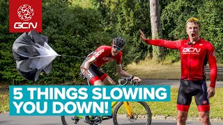5 Cycling Things That Slow You Down | Ride Faster for Free!