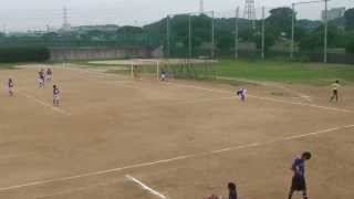 川越高校B VS 所沢高校 前半 U-18 3Wリーグ 20130713