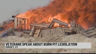 Veterans speak about burn pit legislation