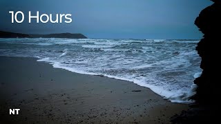 Stormy Waves at the Beach | Ocean Sounds for Sleeping, Stress Relief & Insomnia: Nature White Noise