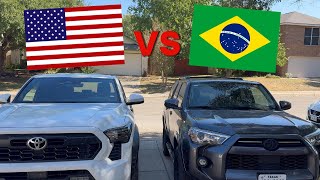 4Runner VS SW4 e Tacoma VS Hilux: Diferenças entre os Modelos no Brasil e EUA!