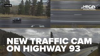 New traffic camera installed on Highway 93 north of Lolo