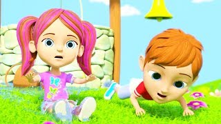Jack and Jill Went Up The Hill Rhyme | Baby Songs by Little Treehouse