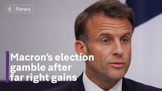 Macron calls snap French election after European defeat