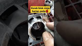 korek blok ninja #ninja2tak #roadrace #cikampak #balapmotor #balapliar