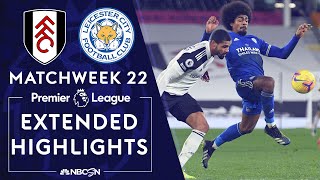 Fulham v. Leicester City | PREMIER LEAGUE HIGHLIGHTS | 2/3/2021 | NBC Sports
