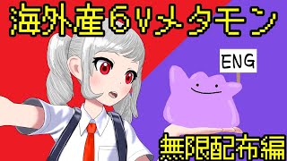 【ポケモンSV】※本日の配布終了　今年最後の海外産６Vメタモン難民救済配信　PART12