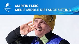 🇩🇪 Germany's Martin Fleig Romps Home For Para Biathlon Silver! | Beijing 2022