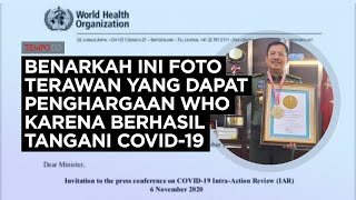 Benarkah Ini Foto Terawan yang Dapat Penghargaan WHO karena Berhasil Tangani Covid-19? | Tempodotco