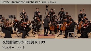 W.A.モーツァルト 交響曲第25番ト短調 K.183  | Symphony No.25 in g minor KV. 183 (W.A.Mozart)