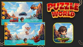 Puzzle World || Construct 3 Game Template || Source code