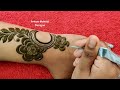 Latest Beautiful Stylish Mehndi Design || Easy Mehndi Design for Hand || Arham Mehndi Designs