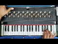 Teri Mitti .. Harmonium notes.. original scale.