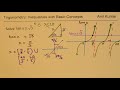 Solve Trigonometric Inequalities with Help of Graph and Basic Concepts