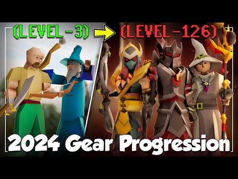 COMPLETE OSRS Gear Progression Guide for ALL Styles 2024