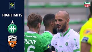 AS SAINT-ÉTIENNE - FC LORIENT (2 - 0) - Highlights - (ASSE - FC LORIENT) / 2020/2021