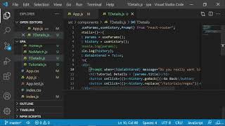 Prevent Navigation with Prompt in React Router! | React Interview Series