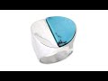 Jay King Contemporary Campitos Turquoise Ring