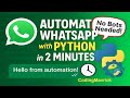 🔴 📱 Automate SMS & WhatsApp Messages with Python (No Bots, No Twilio) -Live   2025 | (E-34)
