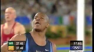 Men's 4x100m Relay Final   Sydney 2000 Olympic Games
