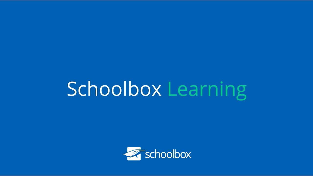 Schoolbox Learning Youtube