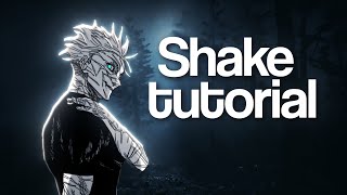 MANGA Shake tutorial | After Effects