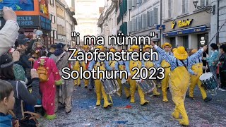 Zapfenstreich solothurn 2023 fasnacht umzug temm lohn