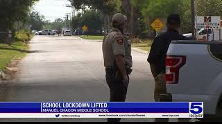 Mercedes ISD middle school temporarily put on lockdown over social media post regarding weapon