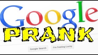 GOOGLE SEARCH ENGINE PRANK | Chrome easter egg trick gravity