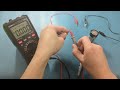 how to test d batteries with a multimeter