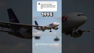 Evolution of FedEx 🇺🇸 #aviation