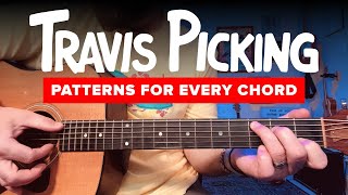 Fingerstyle Patterns for Every Chord – using Travis Picking!